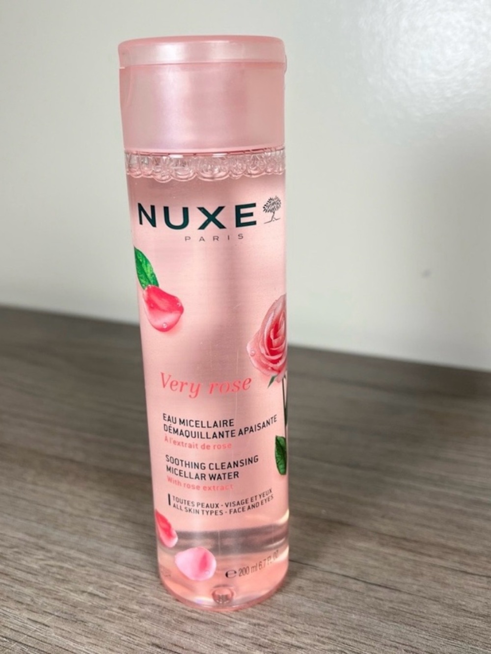 Nuxe Very Rose Soothing Facial Cleanser & Makeup Remover Micellar Water - Picture 8 of 9
